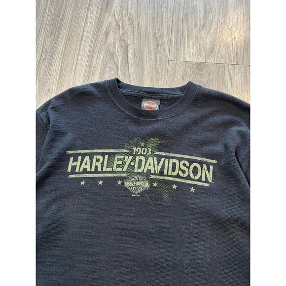 Harley Davidson Las Vegas Thermal Longsleeve Shirt M - Picture 4 of 6